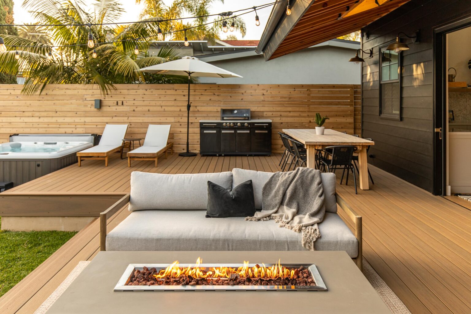 Back deck